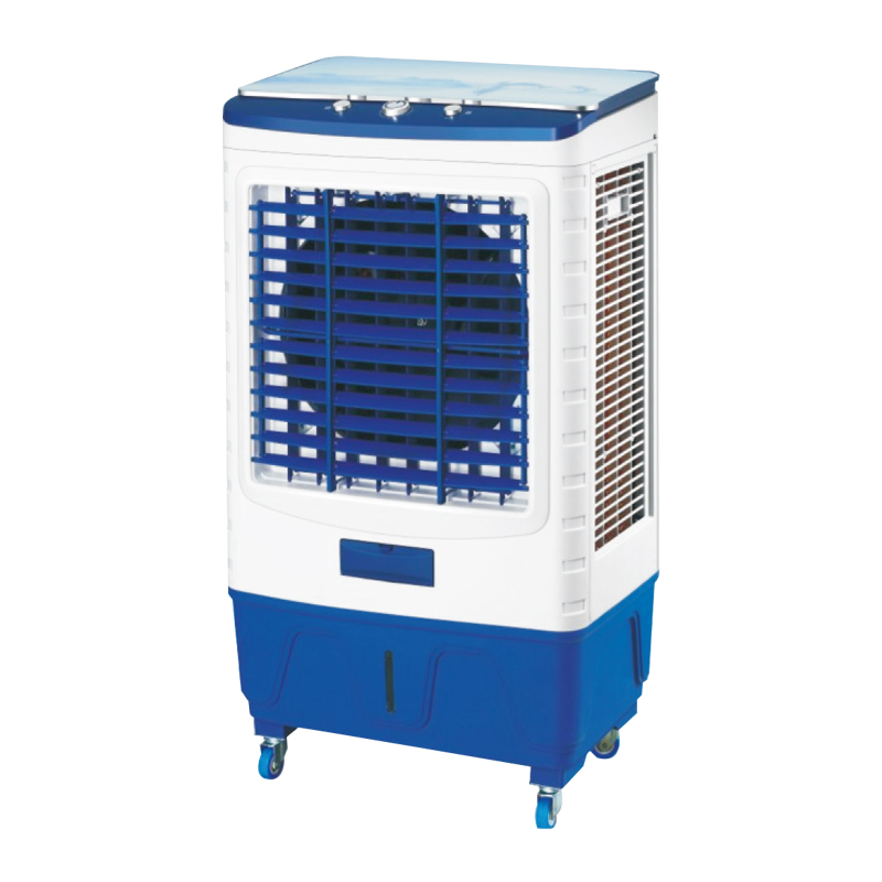 Serie refrigerada por aire LZ-902, 3 velocidades de viento: ventilador alto-medio-bajo, ventilador, enfriador, humidificador, flotación de aire, con rueda, volumen de aire: 9000m^/h, tamaño del producto: 595x390x1135mm