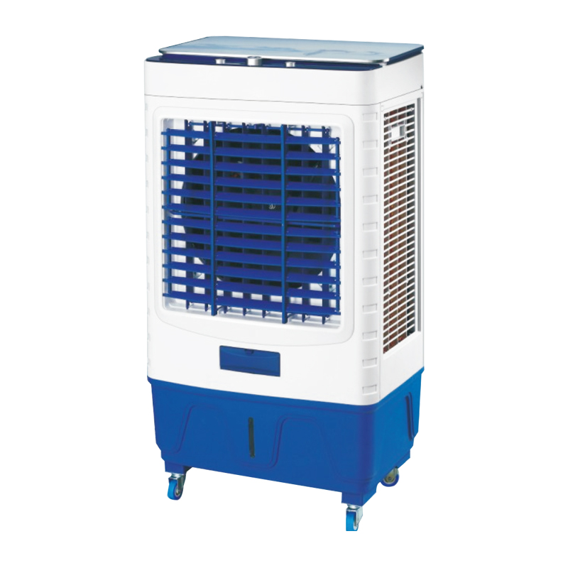 Serie refrigerada por aire LZ-903, 3 velocidades de viento: ventilador alto-medio-bajo, ventilador, enfriador, humidificador, flotación de aire, con rueda, volumen de aire: 9000m^/h, tamaño del producto: 595x390x1135mm